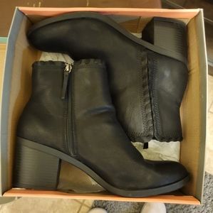 No Parking Black Leather Boot